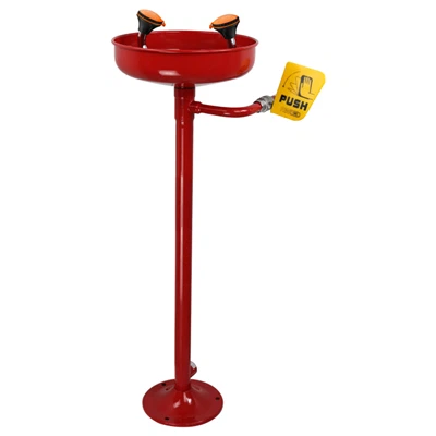 Estación de lavado de ojos vertical